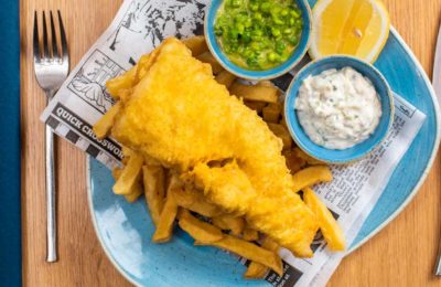 fish-and-chips-from-above-cafe-bar-golden-sands