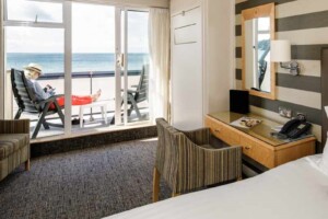 dreibettzimmer mit meerblick jersey