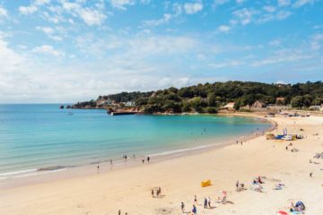 La plage de st-brelade-jersey