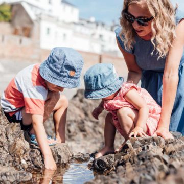 vacances plage famille